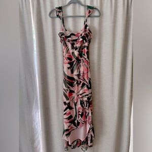 Show Me Your Mumu Gloria Maxi Dress in Flamingo Palms